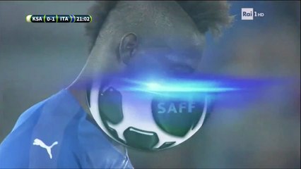 1-0 Mario Balotelli Goal International  Friendly - 28.05.2018 Italy 1-0 Saudi Arabia