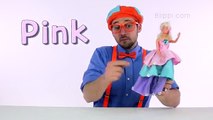 The Learn Colors for Toddlers during the Blippi Toys Fashion Show