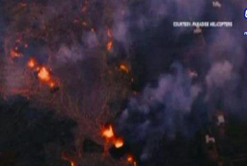 Hawai: lava del volcán  Kilauea amenaza bloquear la única vía de escape