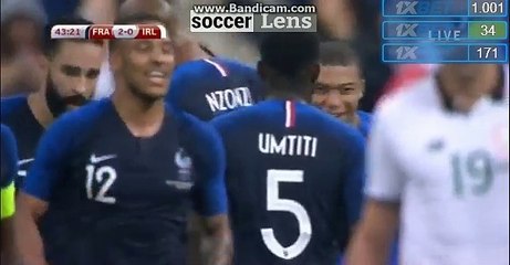 Nabil Fekir Goal - France 2-0 Ireland 28.05.2018