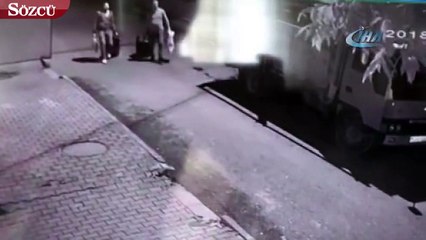 Ceset dolu bavulları böyle taşıdılar