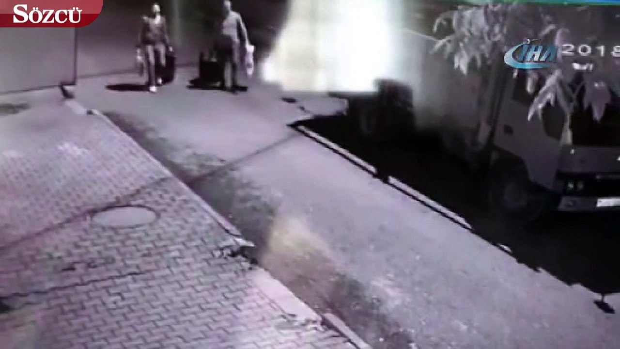 Ceset dolu bavulları böyle taşıdılar