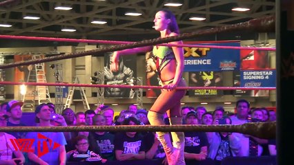Peyton Royce vs Liv Morgan - Wrestlemania 32 Axxess