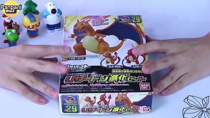 포켓몬스터 파이리 진화세트 프라모델 3종 조립!! (한박스에 1+2!!) pokemon plastic model ポケモンプラモデル - 판파니(PanPaNi)