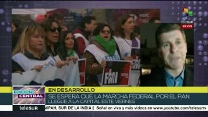 Download Video: Marchan en Argentina contra política de ajuste de Macri