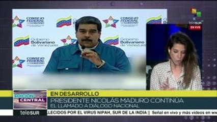 Maduro reitera compromiso para defender la economía venezolana