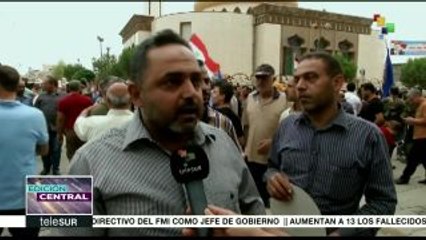 Gob. sirio acelera reconstrucción en zonas liberadas de terroristas