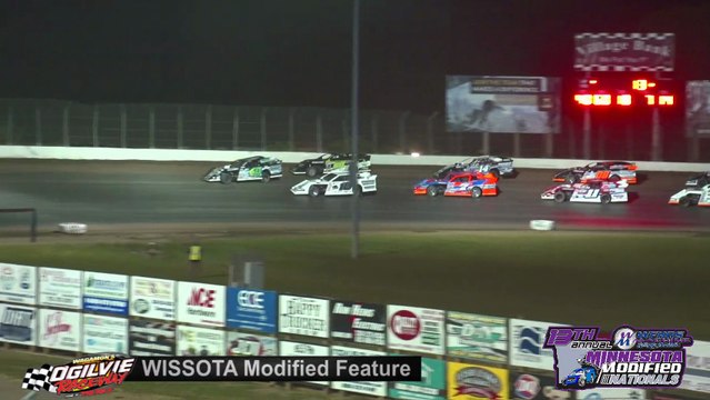 Ogilvie Raceway 5/27/18 WISSOTA Modified Final Laps