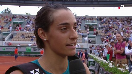 Roland-Garros : Caroline Garcia "Toujours un plaisir de revenir ici"