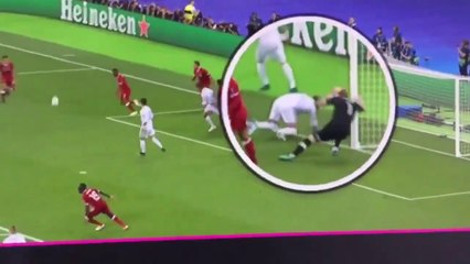 Ramos Kicking Karius In The Face (Real Madrid vs Liverpool) -