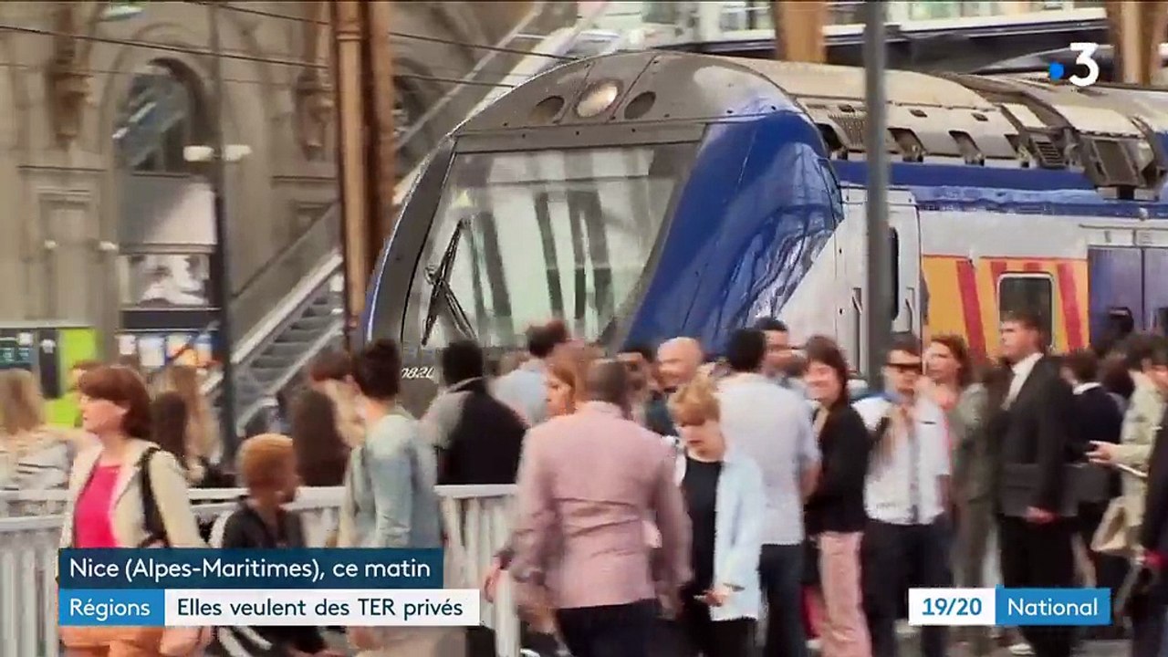 PACA : bientôt des TER privés ?