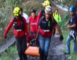 Hombre se suicidó saltando de un puente en el cantón Baños, provincia del Tungurahua
