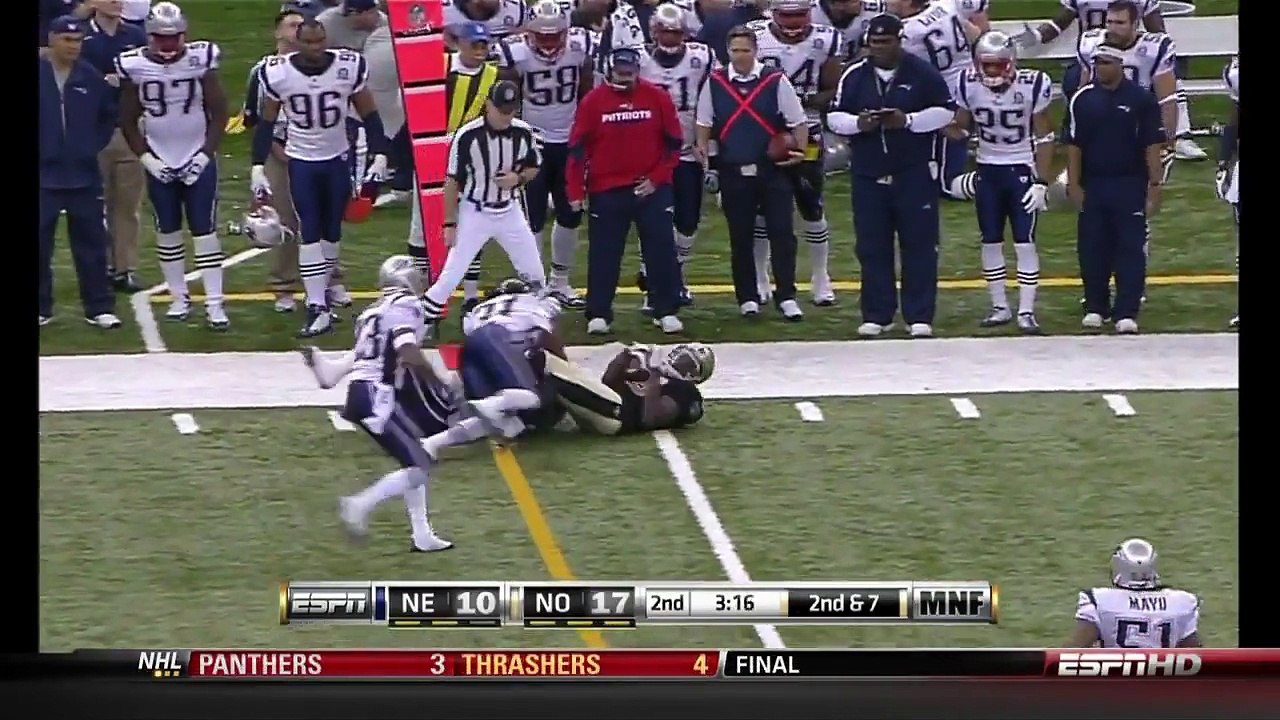 2009-11-30 New England Patriots vs New Orleans Saints