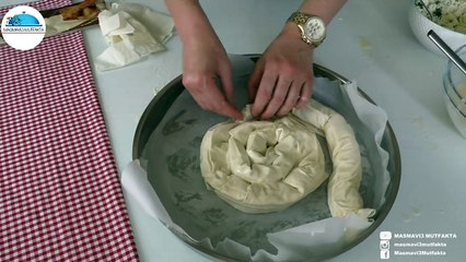 El Açması Sanılan Şipşak Börek TarifiAkşamdan Yapın Sahurda Pişirin✔ ➡Masmavi3 Mutfakta