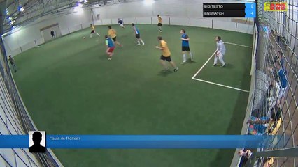 Faute de Romain - BIG TESTO Vs ENSMATCH - 28/05/18 19:00 - LIGUE 3 - Poitiers Game Parc