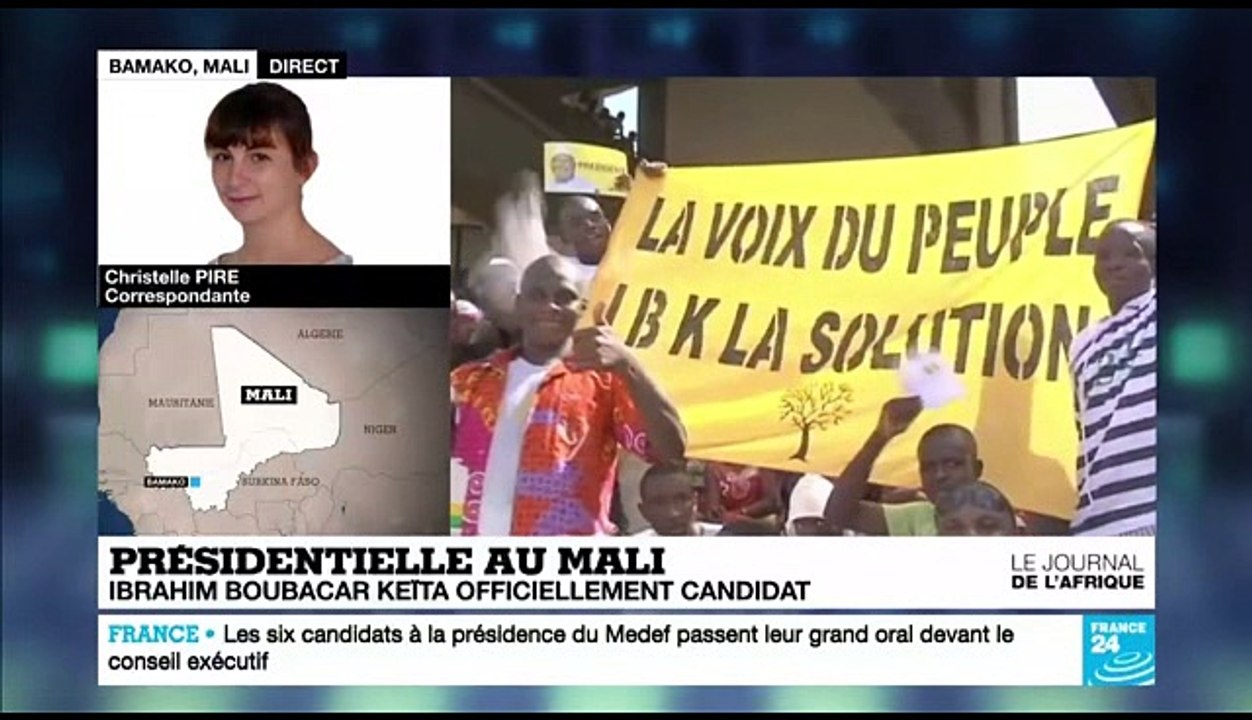 Présidentielle au Mali: IBK officiellement candidat