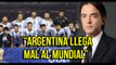 Juan José Buscalia: El futuro de la selección  de Argentina no es optimista
