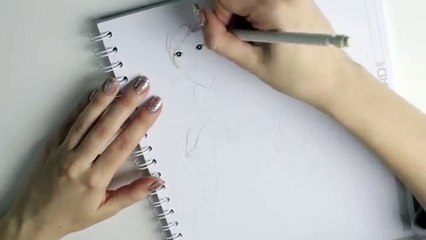 Topmodel Malbuch | Ariana Grande malen || Foxy Draws