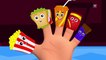 famille doigt alimentaire - Rimes enfantines - Finger Family For Kids - Food Finger Family Rhyme