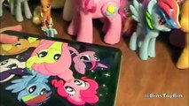My Little Pony CANTERLOT / FLUTTERSHY Trading Cards Lunchbox Tin Opening & Review! by Bins Toy Bin