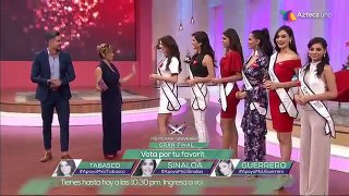FINALISTA DE MEXICANA UNIVERSAL QUEDA EN RIDICULO ENAMORANDONOS 28 DE MAYO 2018