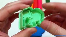 Play Doh Çilek Fil Araba Yıldız Biberon Kalıpları ile İngilizce Renkleri öğrenin