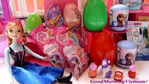 Trứng Phục Sinh Với Đồ Chơi Peppa Pig Bất Ngờ ,Shopkin Basket, Frozen, Doc Mcstuffins Blind Bags