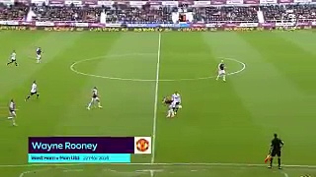 Video great goal by Rooney