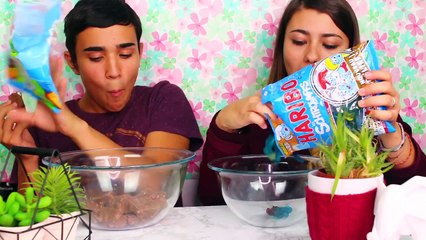 2 SLIMES COMESTIBLES !! Jonathan et Amandine