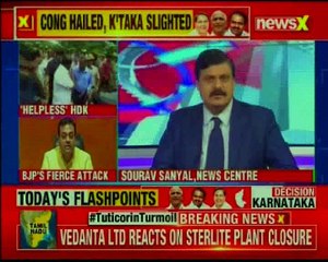 BJP slams Kumaraswamy after his 'at mercy of Congress' remark Why betray voters CM HDK