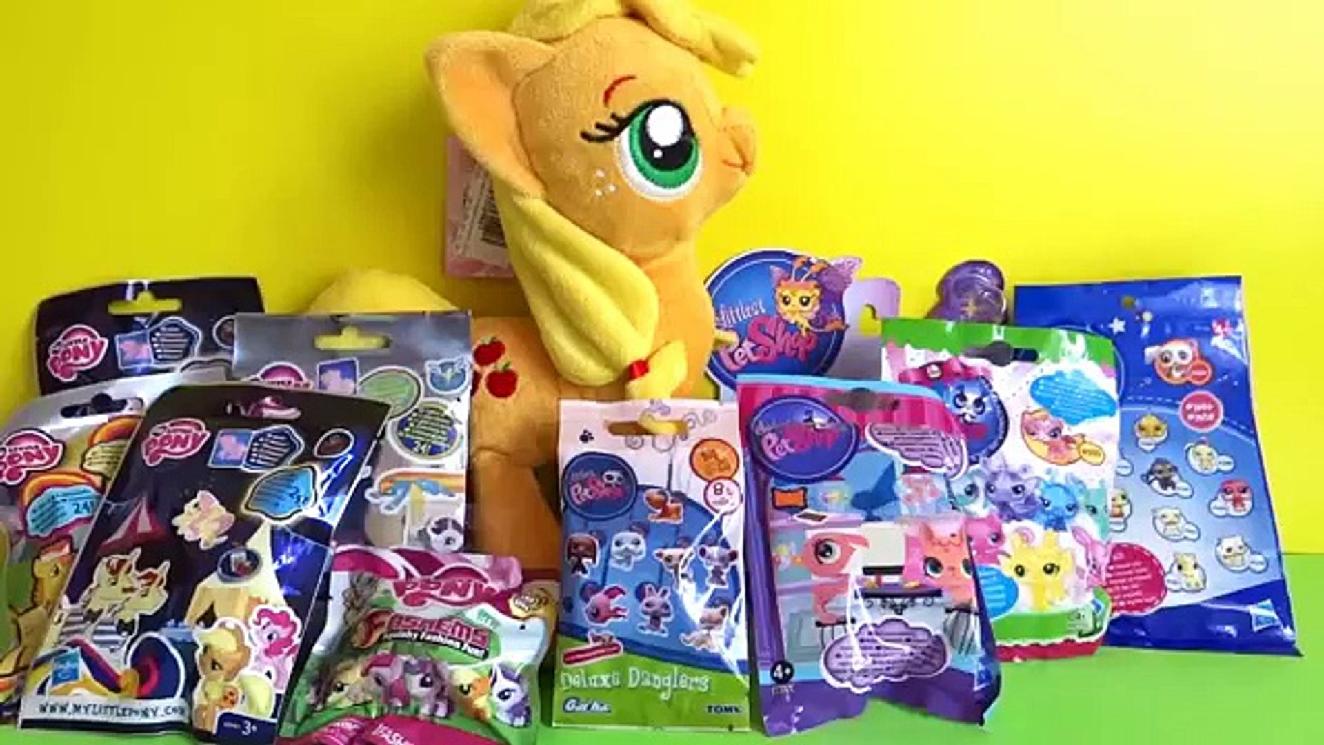 ⁣My LIttle Pony & Littlest Pet Shop Blind Bags and Toys Unboxing
