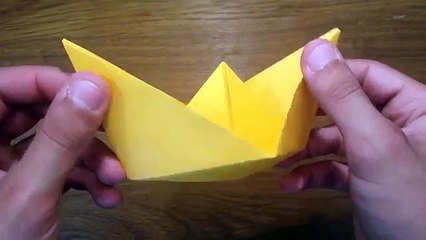 How To Make an Easy Paper Boat (Traditional) - Origami
