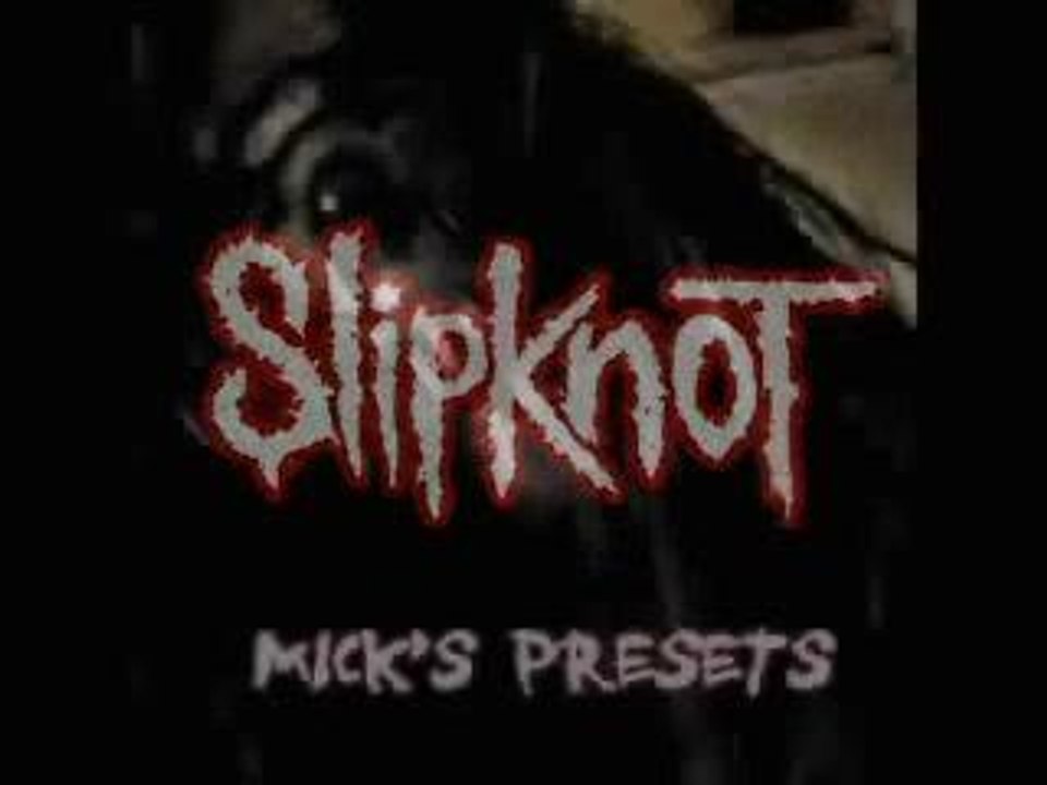 Slipknot Mick Thompson guitare demo