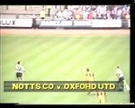 Notts County - Oxford United 01-09-1990 Division Two