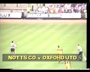 Notts County - Oxford United 01-09-1990 Division Two