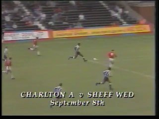 Charlton Athletic - Sheffield Wednesday 08-09-1990 Division Two