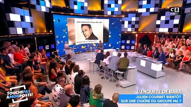 La première réaction de Cyril Hanouna au départ de Julien Courbet pour le Groupe M6