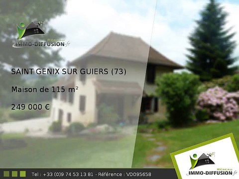 Maison A vendre Saint genix sur guiers 115m2 - Calme