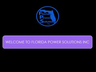 Home Generators - Florida Power Solution Inc