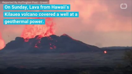 Lave From Kilauea Volcano Reaches Geothermal Plant