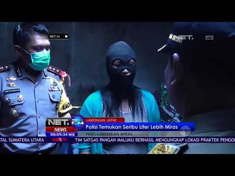 Polisi Temukan Seribu Liter Lebih Miras Tradisional - NET24
