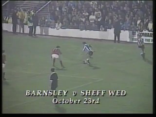 Barnsley - Sheffield Wednesday 23-10-1990 Division Two