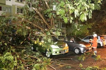 Two-hour storm causes havoc in Penang
