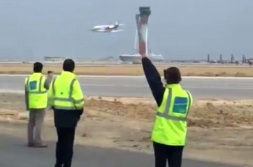 29 Ekim'de Açılacak Yeni Havalimanı'nda İlk Uçuş Yapıldı