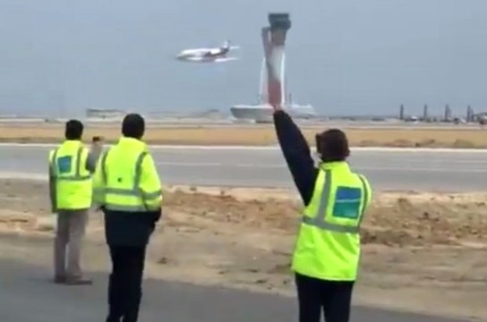 29 Ekim'de Açılacak Yeni Havalimanı'nda İlk Uçuş Yapıldı