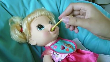 Baby Alive Eats REAL Baby Food!