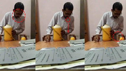 न्यायिक अधिकारी को पानी देने से पहले गिलास में थूकता था चपरासी, देखिए वायरल वीडियो