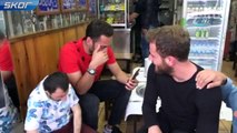 Hakan Çalhanoğlu iftarını 'Köksal Baba'yla yaptı