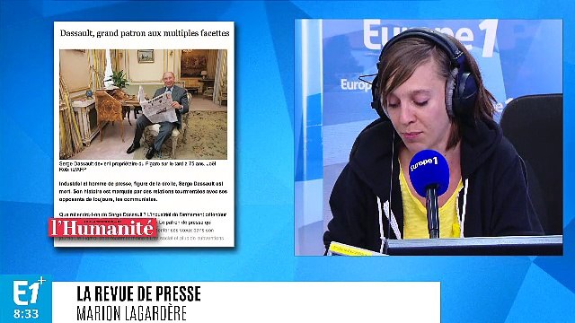 À la Une : beaucoup de Unes consacrées à Serge Dassault