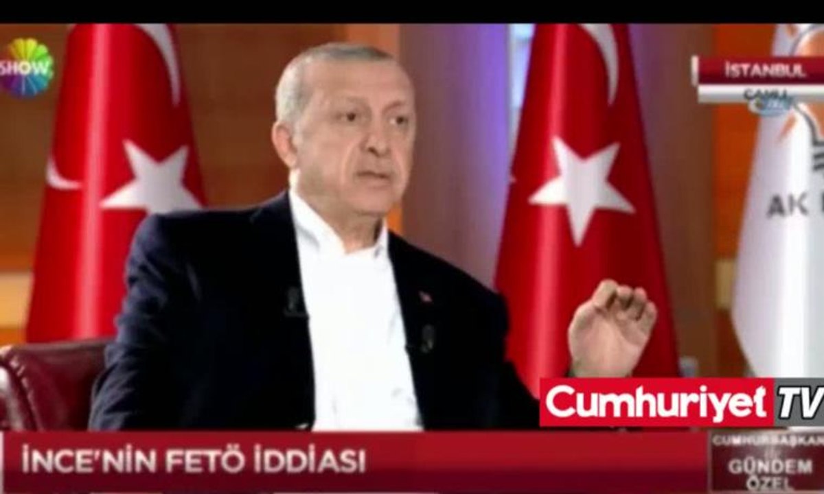 Erdoğan: Gülen'le hayatımda iki veya üç kere görüştüm